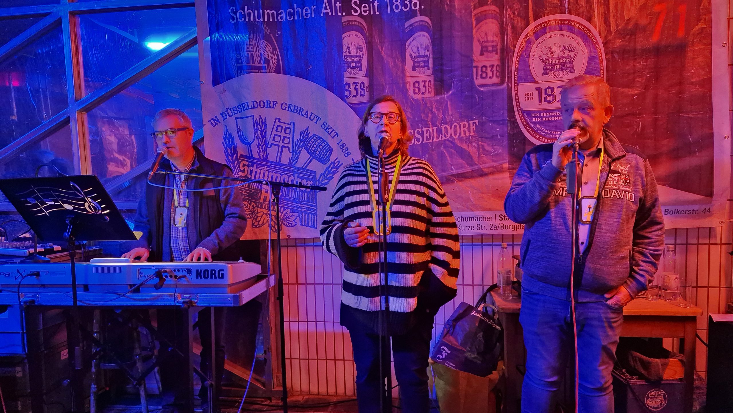 Komm loss mer jet Senge - unsere Sänger