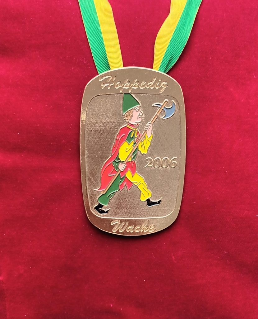 Orden 2005-2006 - Unser stolzer Hoppediz-Wächter Orden 2005-2006 - Unser stolzer Hoppediz-Wächter